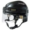 Black Mini Helmet with Los Angeles Kings logo - Image 2