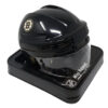 Black Mini Helmet with Boston Bruins logo