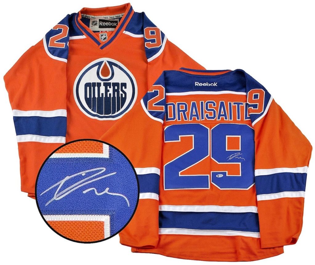 Leon Draisaitl Autographed Edmonton Oilers Jersey House of Hockey
