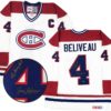 Jean Beliveau Autographed Montreal Canadiens Jersey
