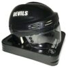 Black Mini Helmet with New Jersey Devils logo