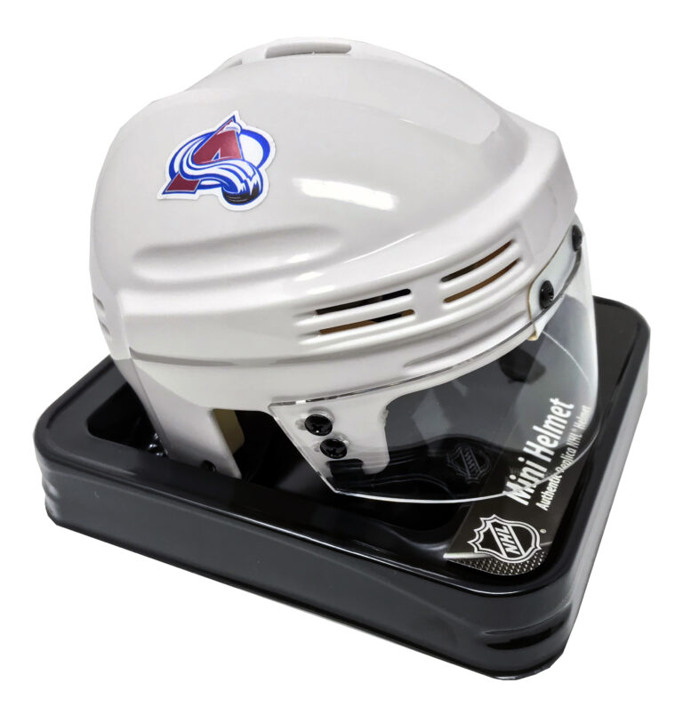 Colorado Avalanche Official NHL On Ice Black Helmet Decals House of